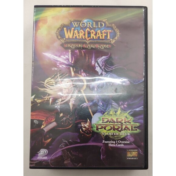 Blizzard Other - World of Warcraft TCG Starter Deck Opened Incomplete Collectible Card Set